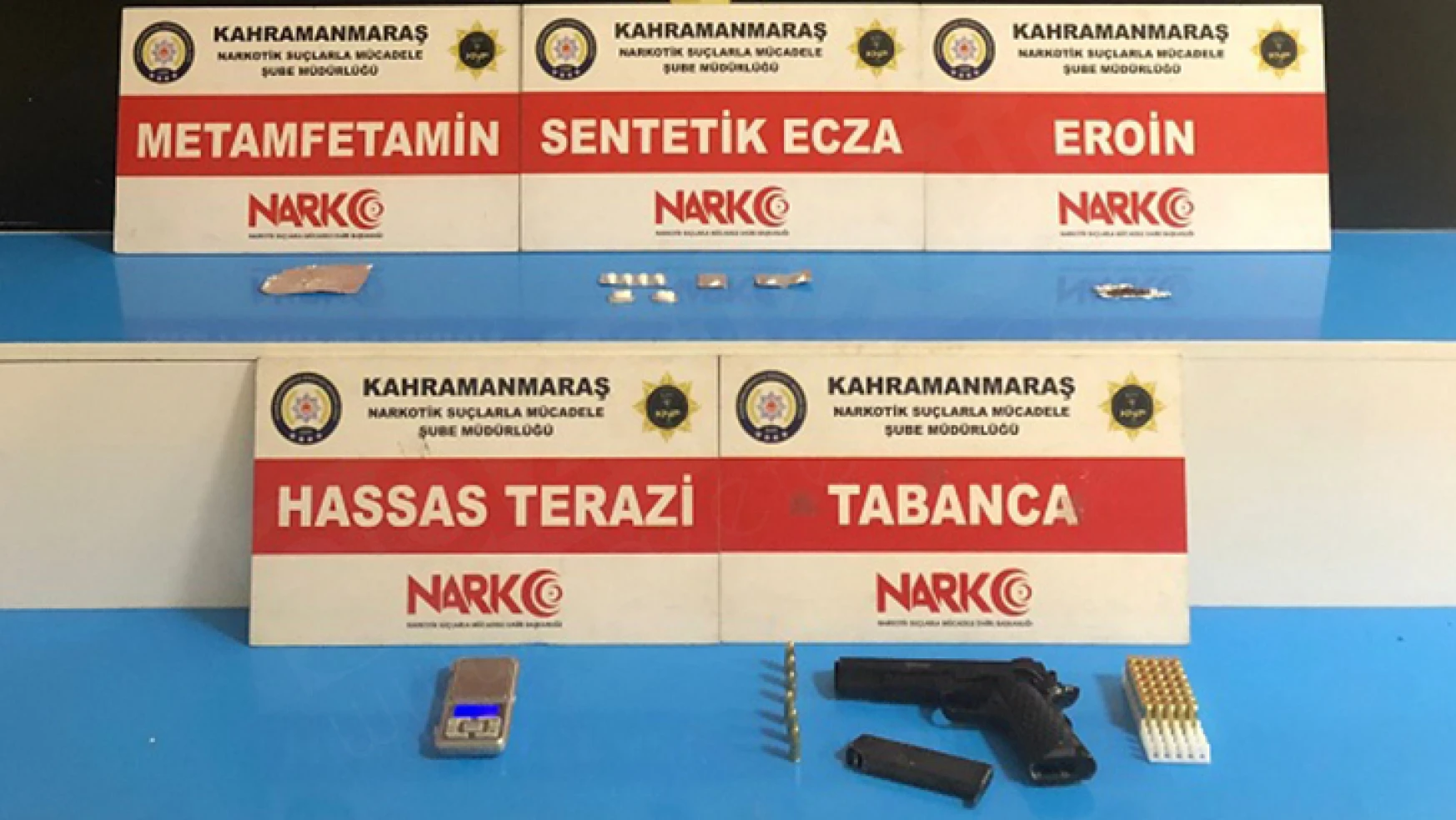 Kahramanmaraş'ta uyuşturucu madde satıcısı 12 kişi tutuklandı
