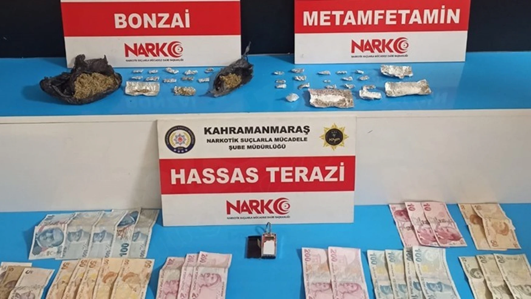 Kahramanmaraş'ta uyuşturucu operasyonu: 4 şüpheli tutuklandı