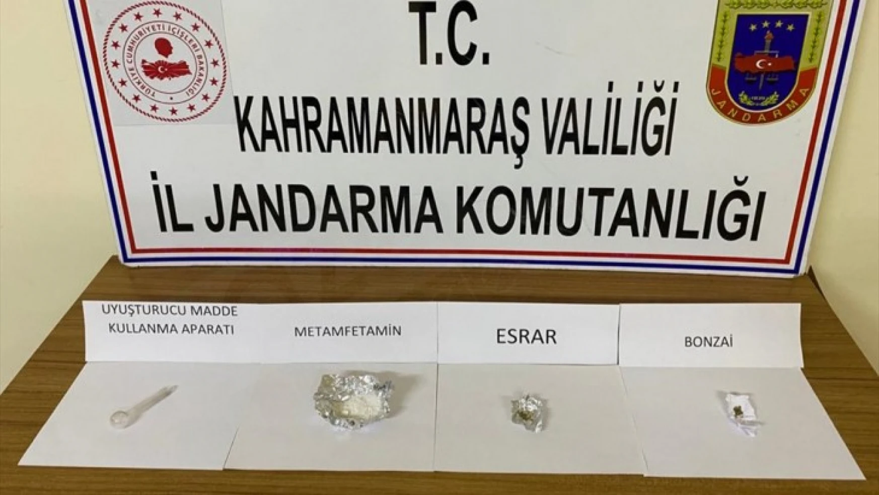 Kahramanmaraş'ta uyuşturucu operasyonu: 3 şüpheli yakalandı