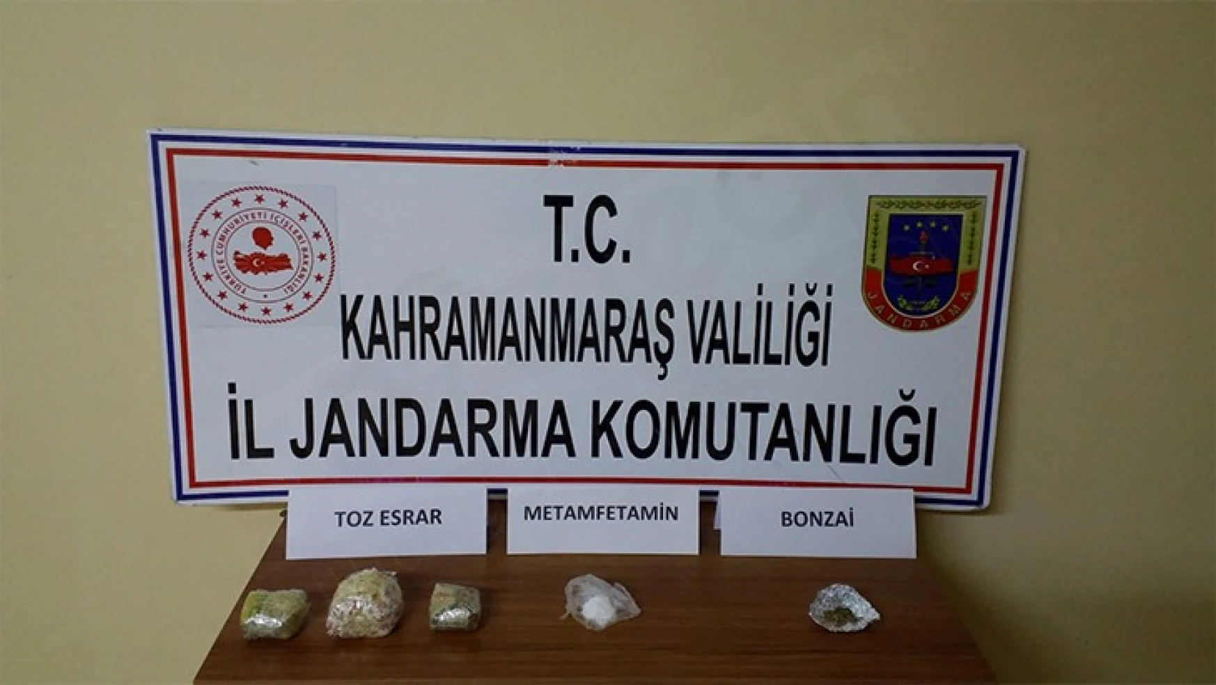 Kahramanmaraş'ta uyuşturucu operasyonu: 5 kişi yakalandı