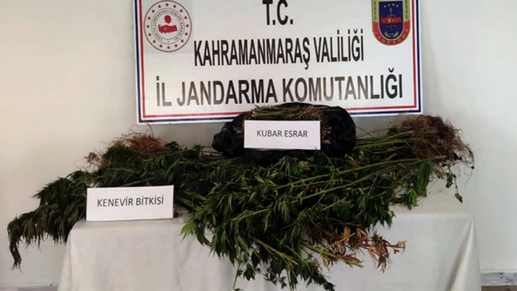 Kahramanmaraş'ta uyuşturucu operasyonu: 1 Gözaltı