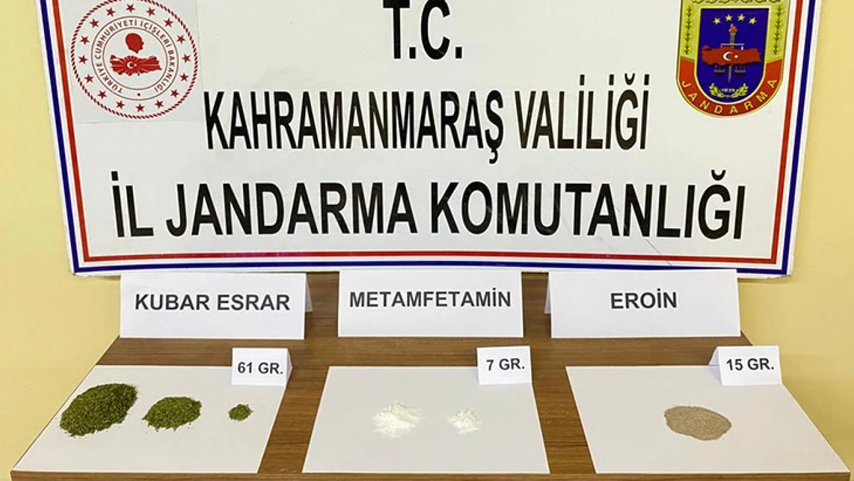 Kahramanmaraş'ta uyuşturucu operasyonu: 8 şüpheli yakalandı