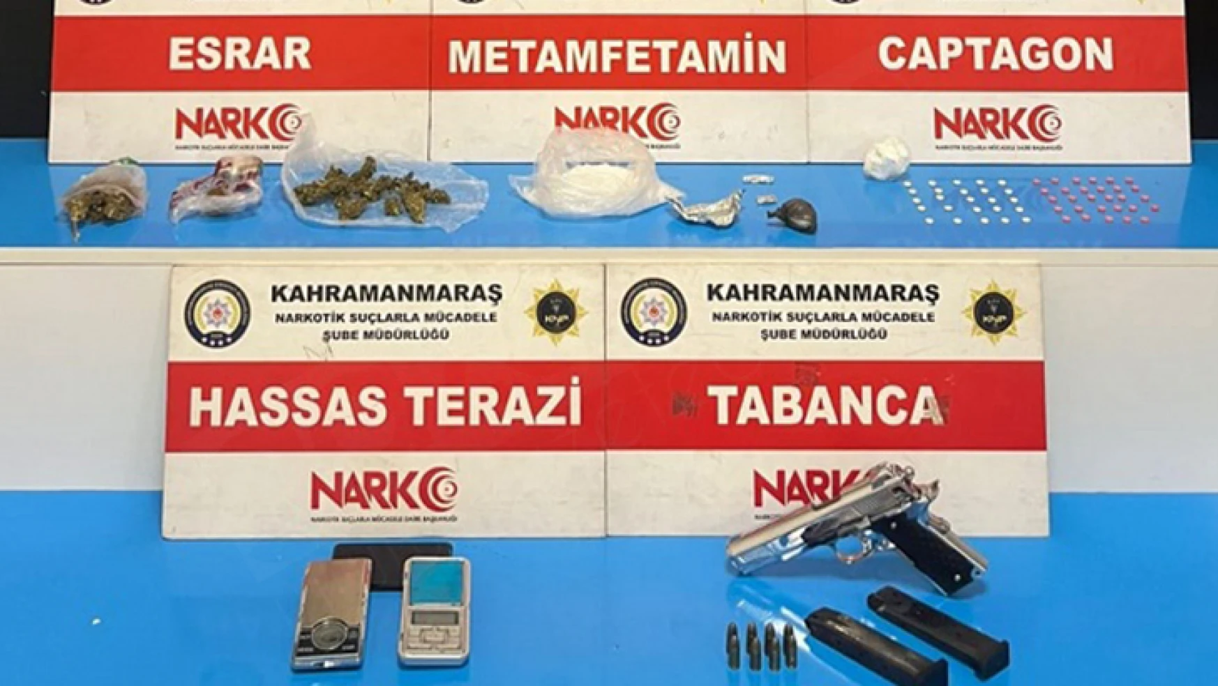 Kahramanmaraş'ta uyuşturucu satıcılarına göz açtırılmıyor