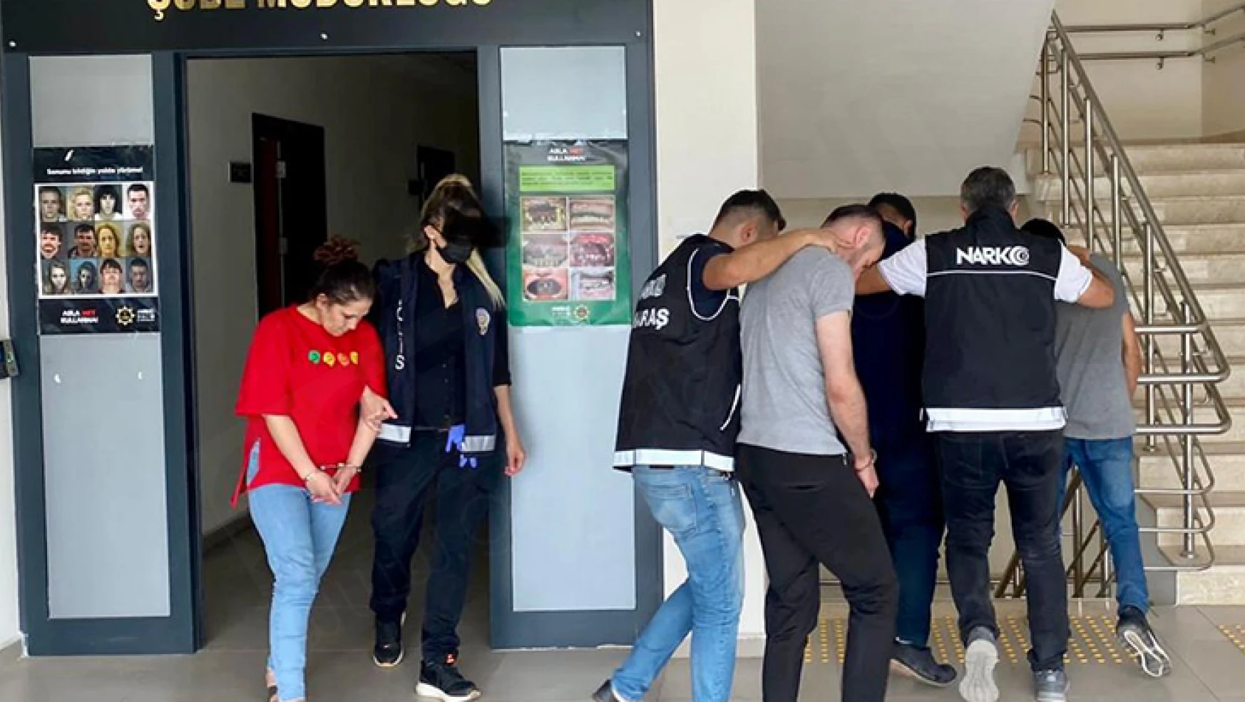 Kahramanmaraş'ta uyuşturucu ticareti yapan 4 kişi tutuklandı