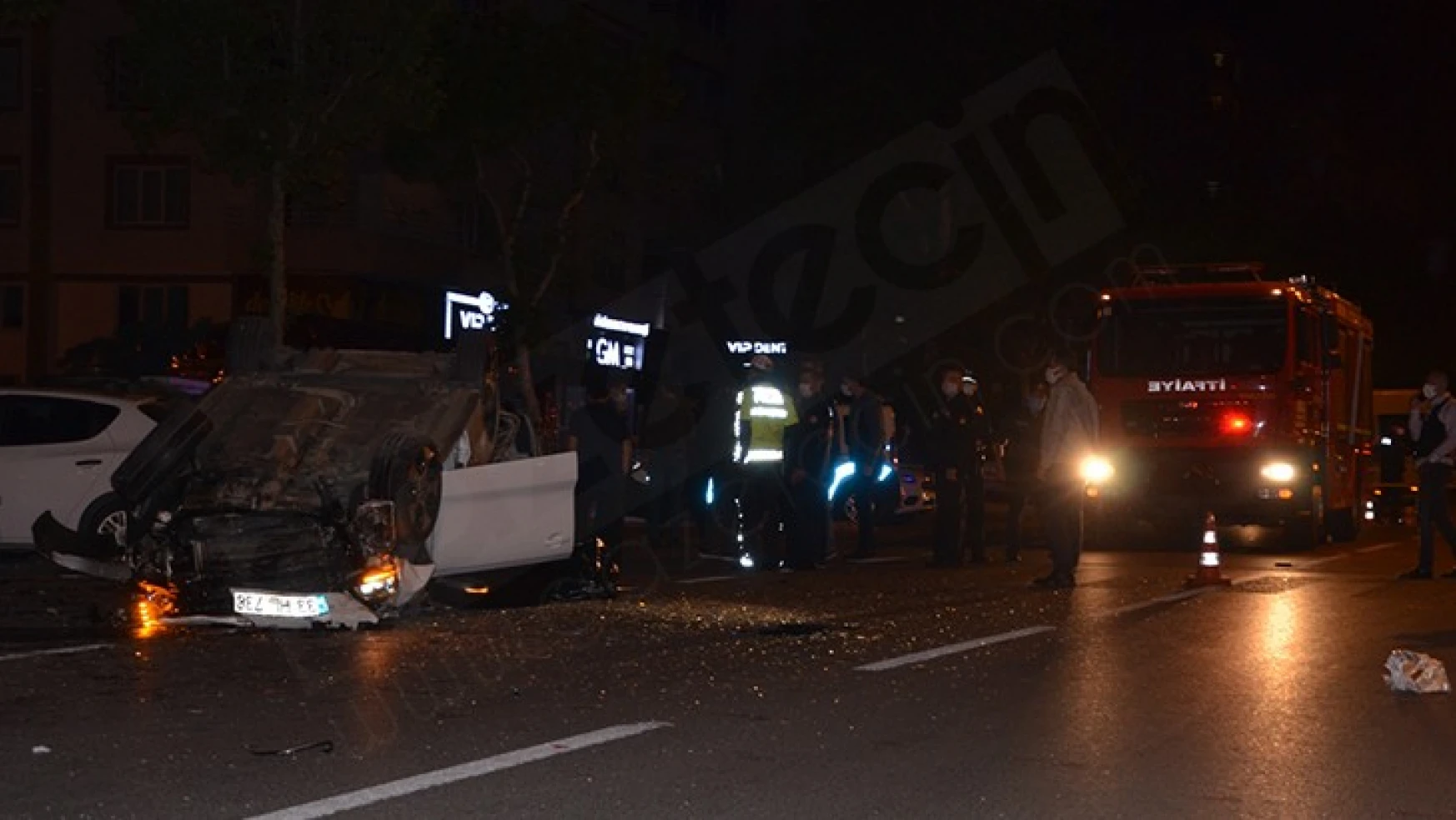 Kahramanmaraş'ta zincirleme kaza: 2 yaralı