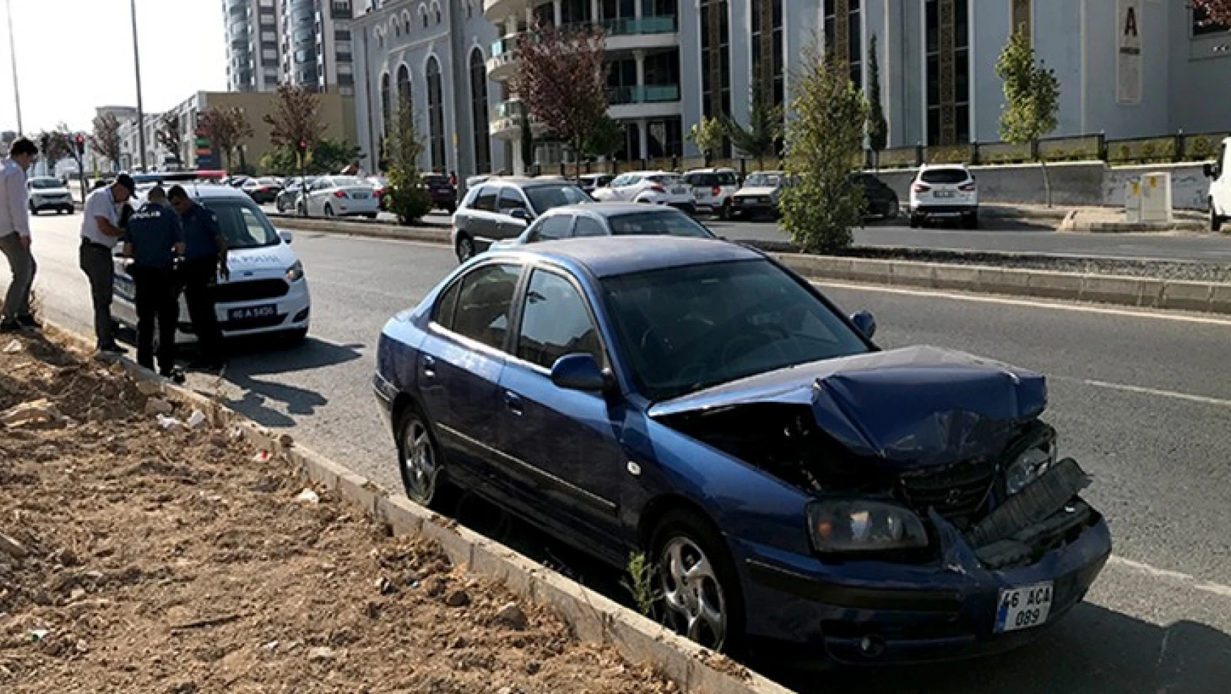 Kahramanmaraş'ta zincirleme trafik kazası meydana geldi