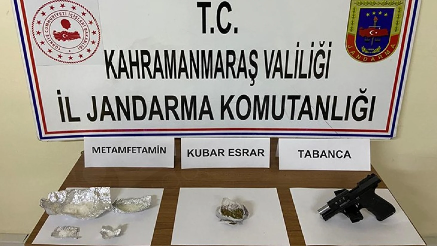 Kahramanmaraş'taki uyuşturucu operasyonu
