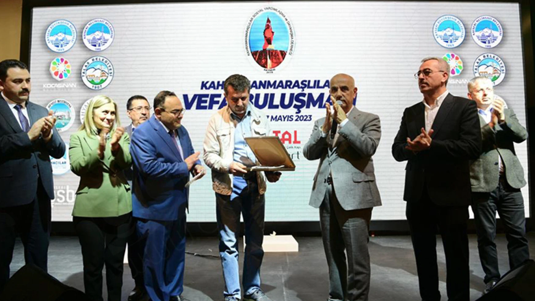 Kahramanmaraşlılar Kayseri'de düzenlenen Vefa Buluşması'na katıldı