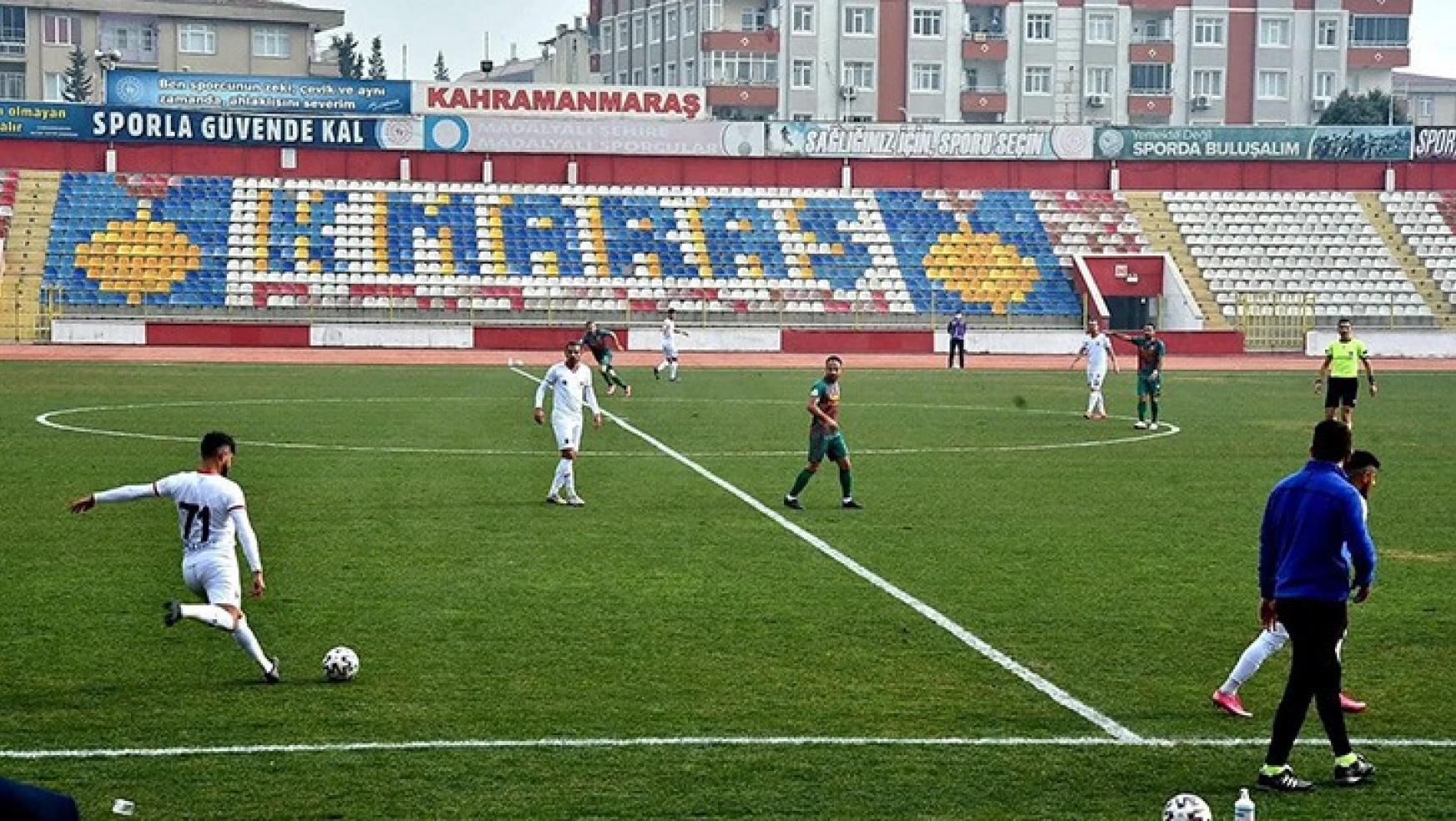 Kahramanmaraşspor kendi sahasında yenildi