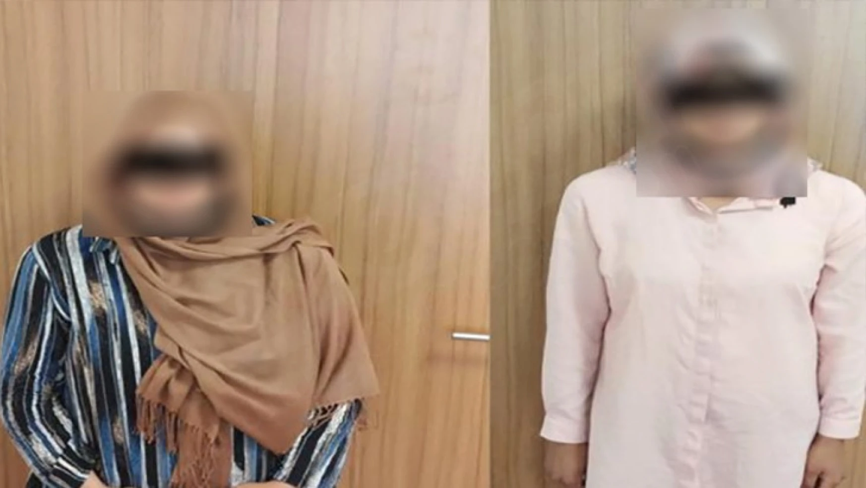 Kendilerine aile süsü vererek hırsızlık yapan iki kadın zanlı Kahramanmaraş'ta yakalandı