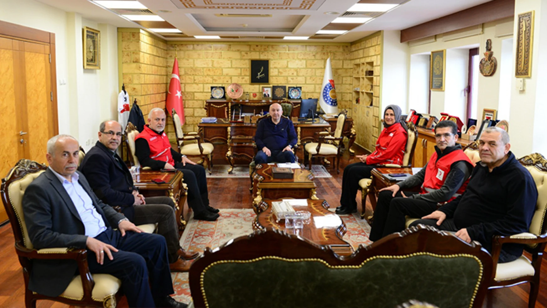 Kızılay Başkanı Kerem Kınık, Kahramanmaraş'ta