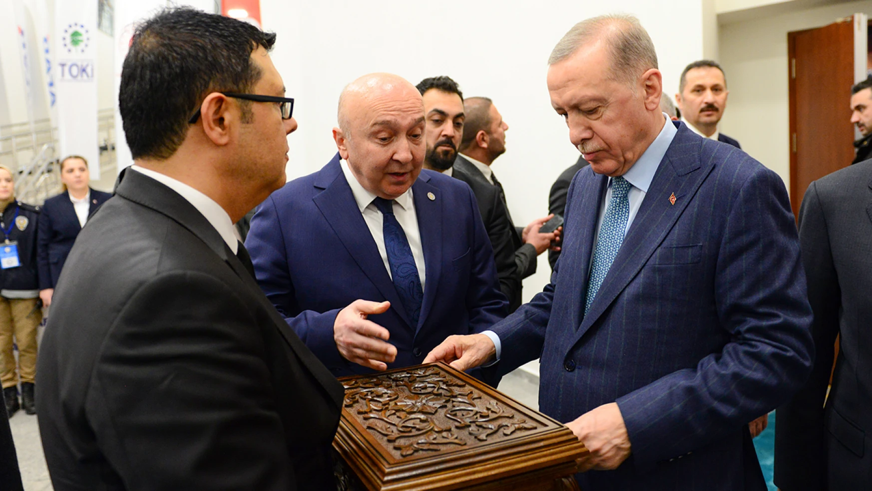 KSÜ, Cumhurbaşkanı Recep Tayyip Erdoğan'ı ağırladı