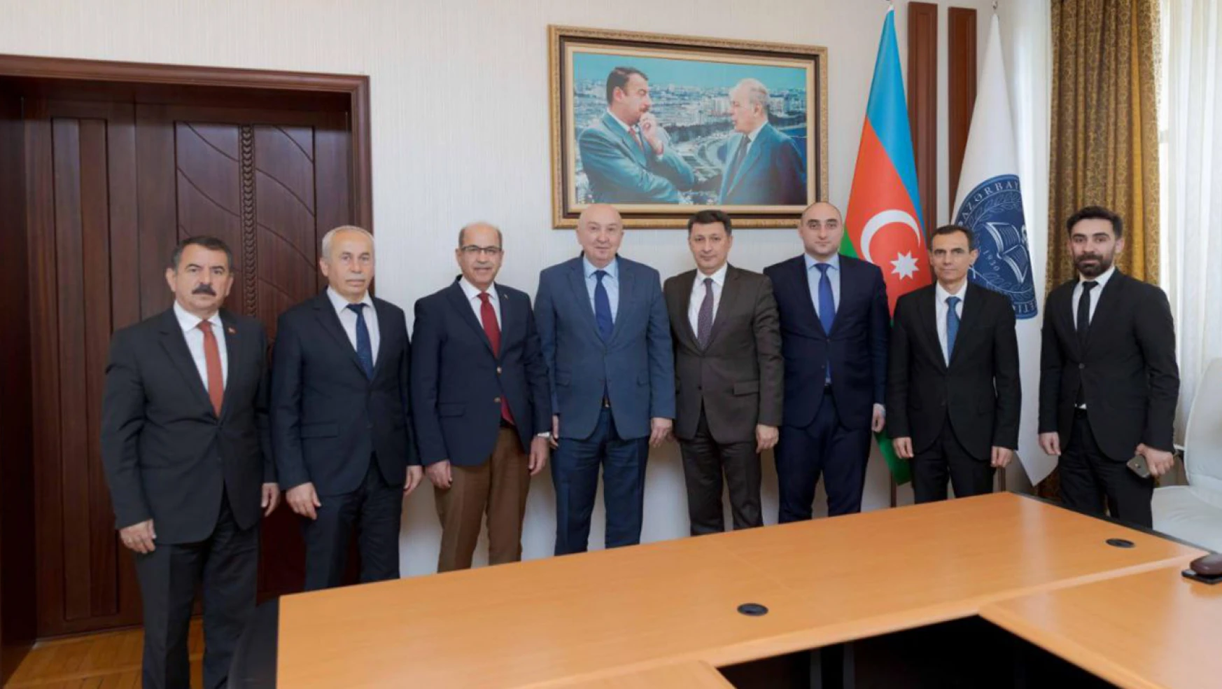 KSÜ Heyeti, Azerbaycan Tıp Üniversitesi'ne misafir oldu