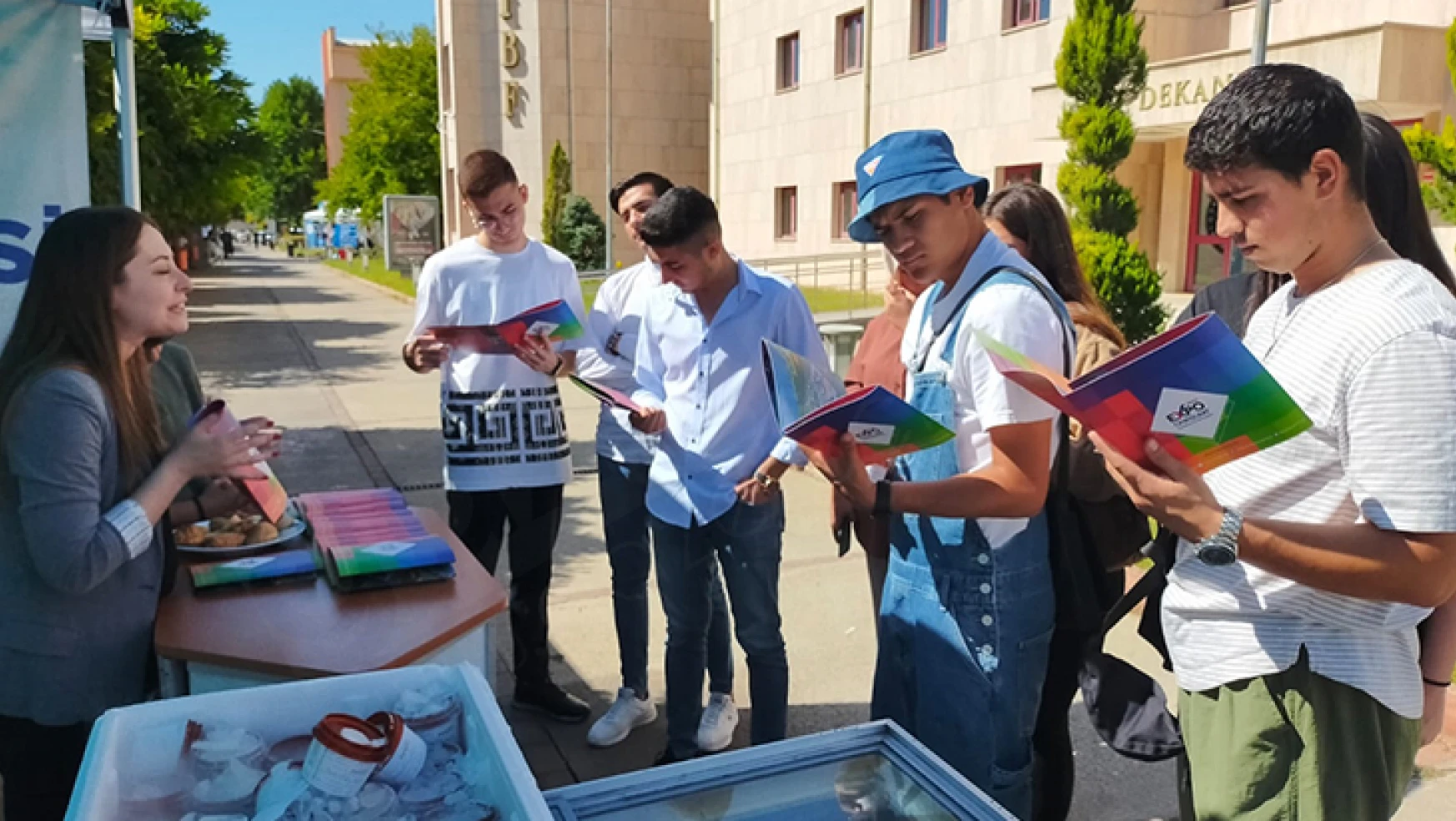 KSÜ'lü öğrencilere EXPO 2023 ve dondurmalı karşılama