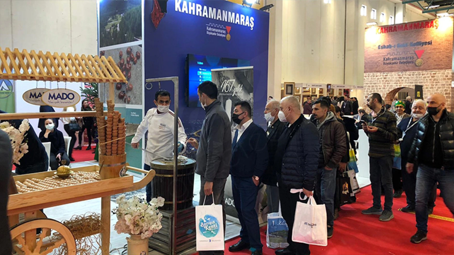Kültür ve Turizm Bakanı Ersoy, Kahramanmaraş standında