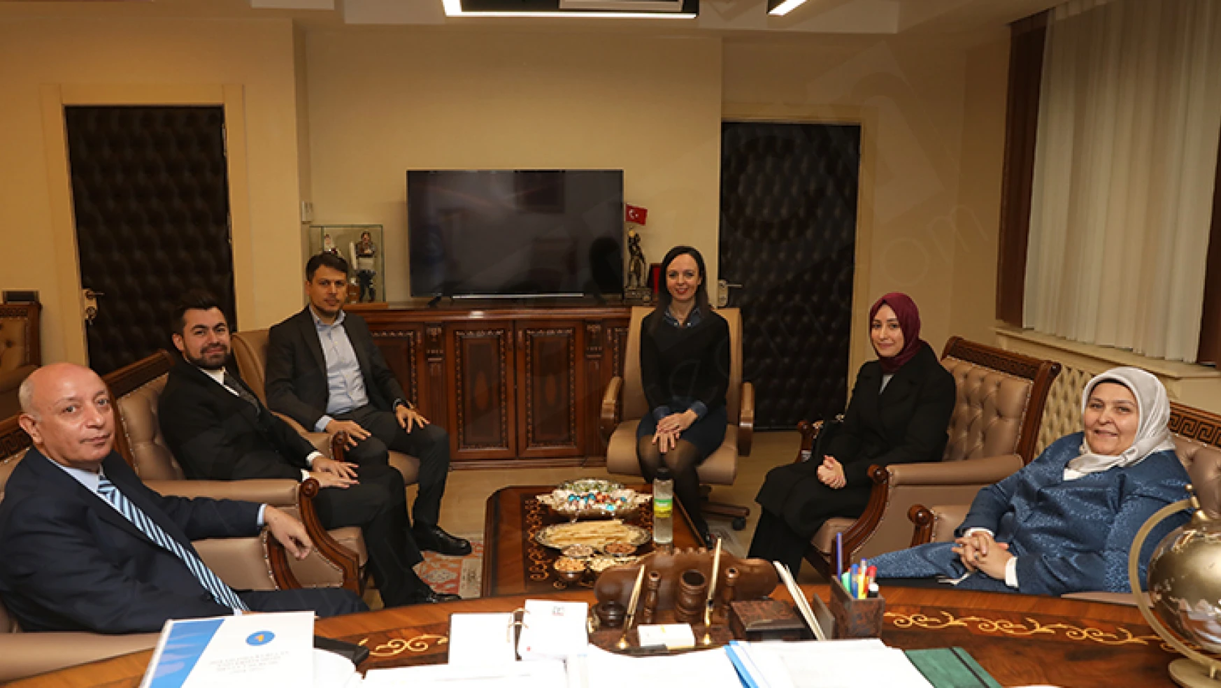 Milletvekili Öçal'dan, Rektör Bakan'a hayırlı olsun ziyareti