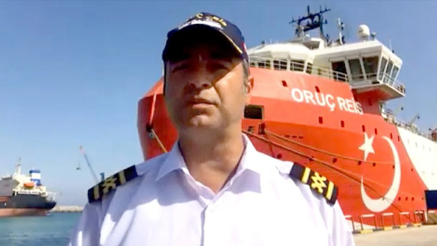 MTA Oruç Reis gemisinin kaptanı konuştu