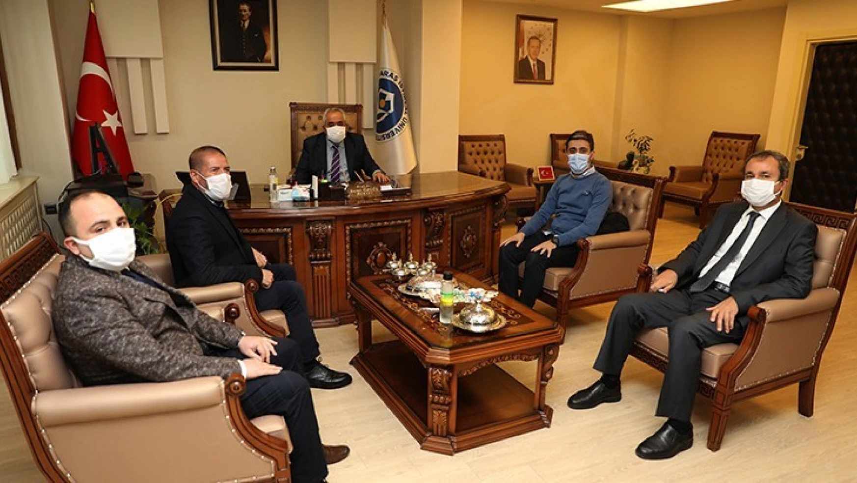 MÜSİAD Şube Başkanı Kervancıoğlu'ndan KİÜ'ne ziyaret