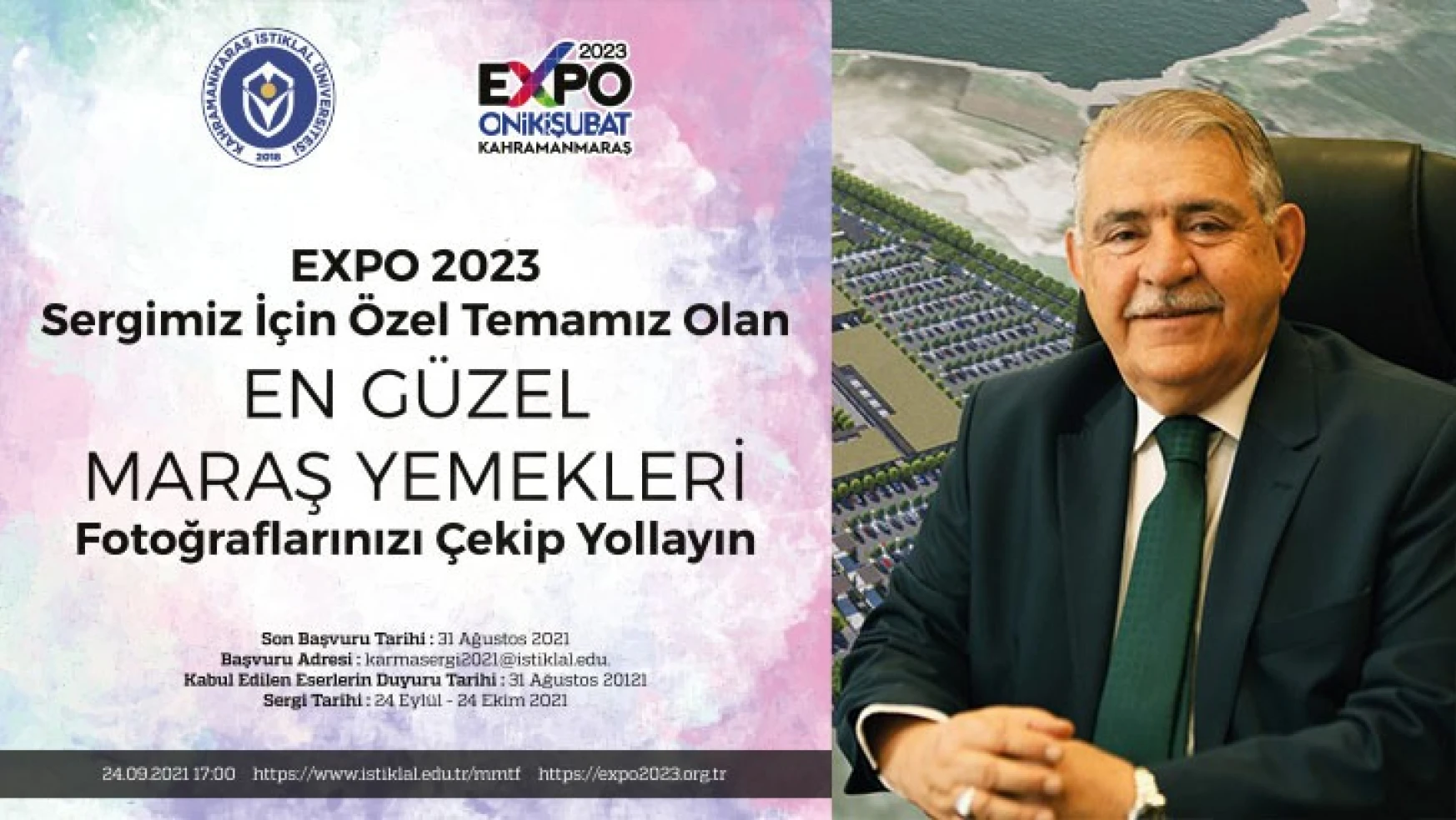 Onikişubat Belediyesi, EXPO 2023 projesi kapsamında KİÜ ile Çevrim İçi Karma Sergi açacak