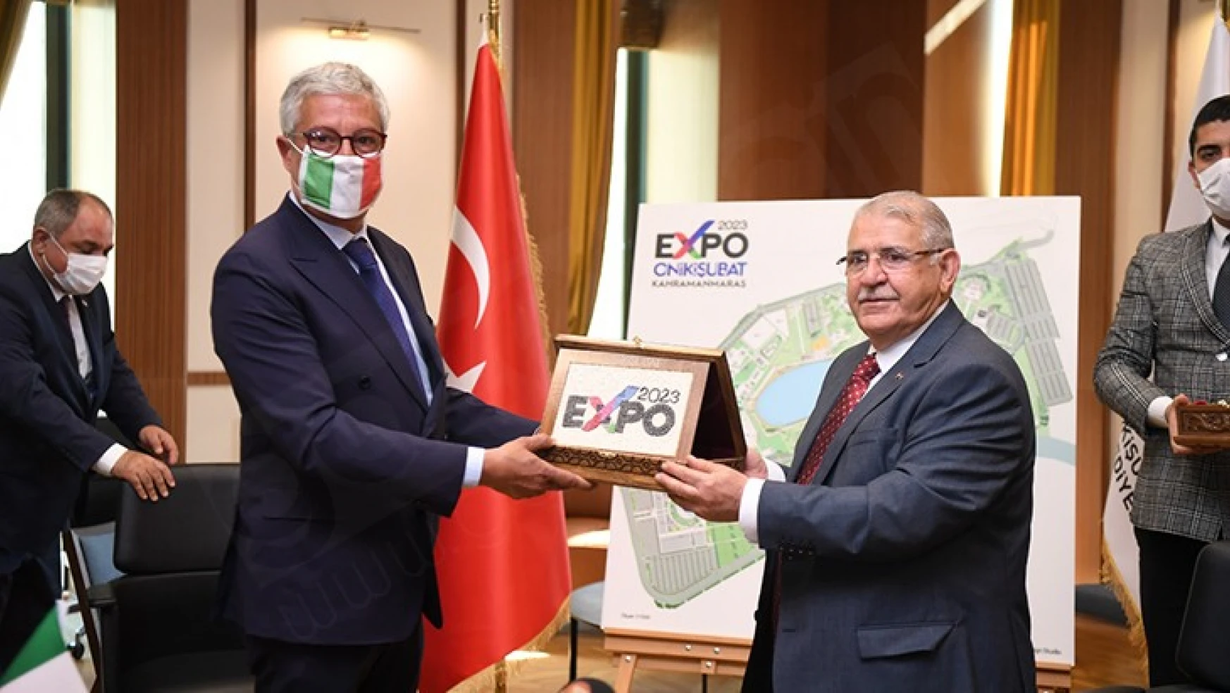 Onikişubat Belediyesi, İtalya ile EXPO 2023 anlaşması imzaladı