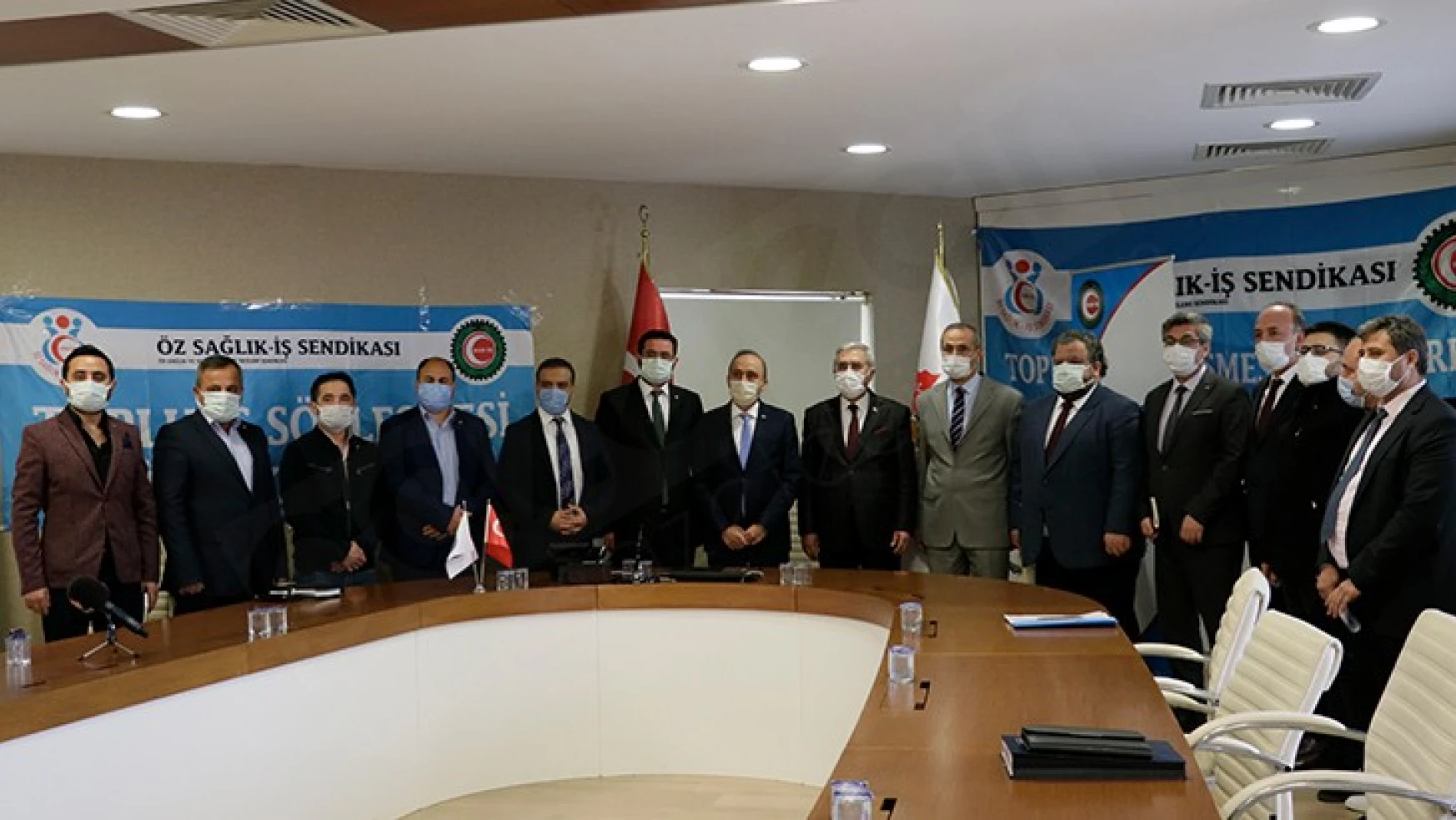 Öz Sağlık-İş Sendikası ile KSÜ 650 işçiyi kapsayan TİS'i imzalandı