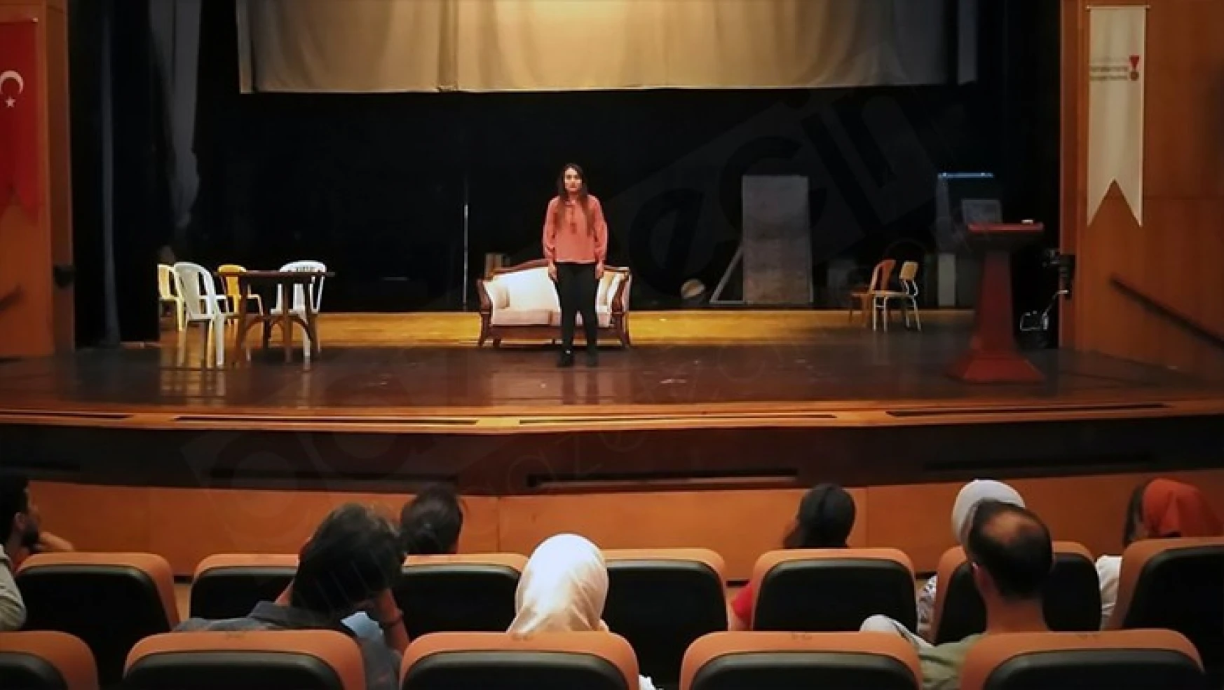Sahne Maraş'ta 90 öğrenci 'Doğaçlama Atölyesi' tamamlandı