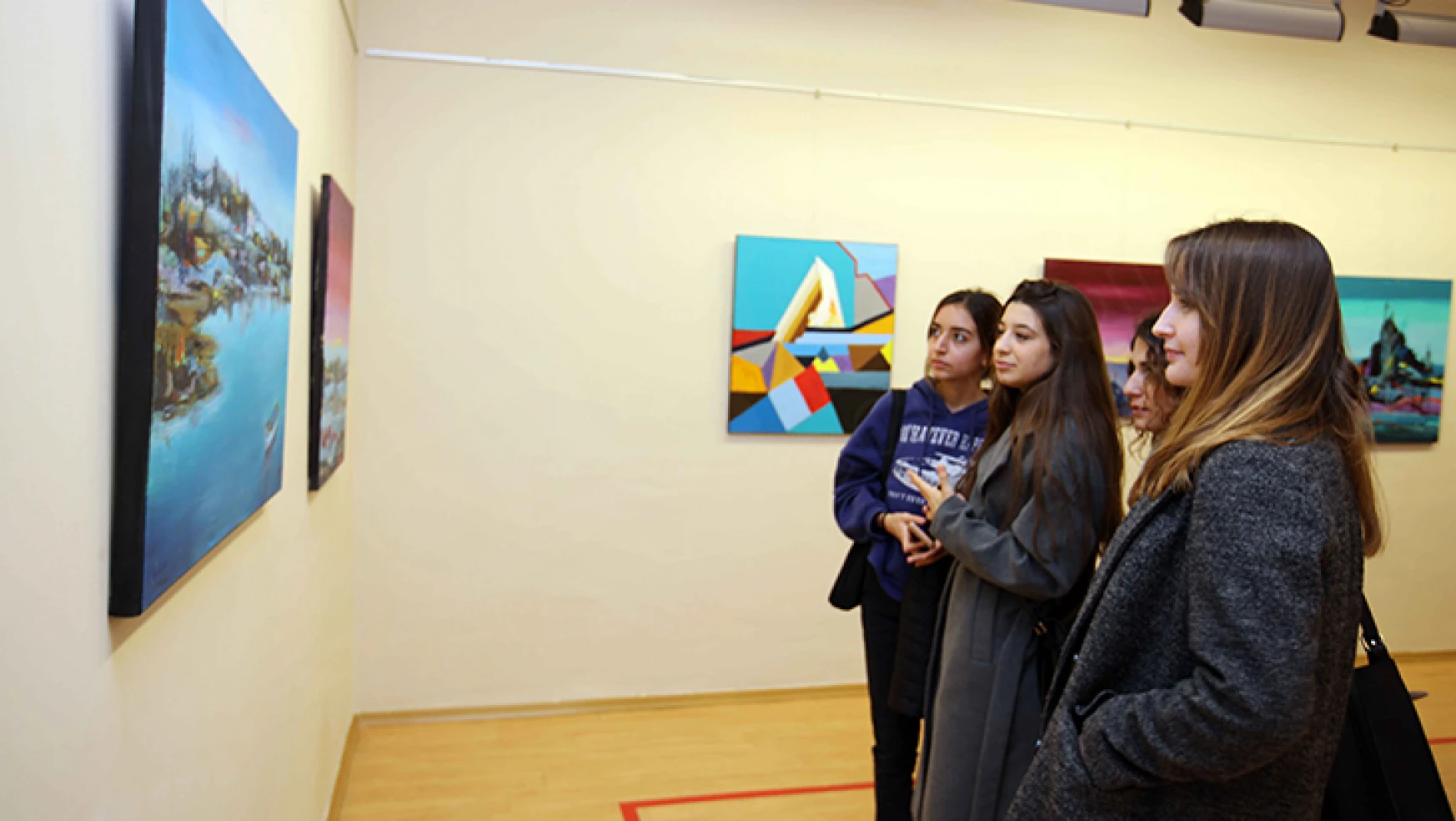SANKO Sanat Galerisi'nde sergi açılışı