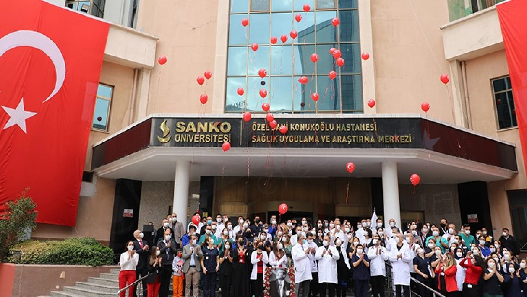 SANKO Üniversitesi Hastanesi'nde Cumhuriyet Bayramı kutlandı