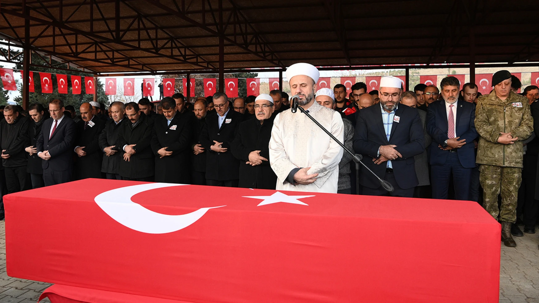 Şehit Müslüm Özdemir, Kahramanmaraş'ta son yolculuğuna uğurlandı