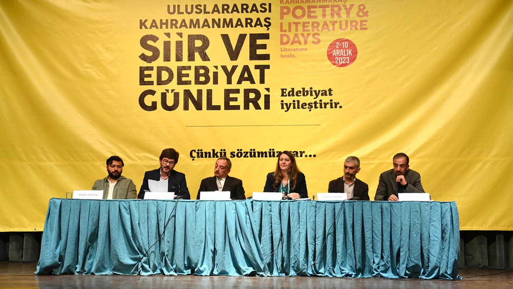 Şiir ve Edebiyat Günleri'nde 'Edebiyatın Kayıpları' anıldı