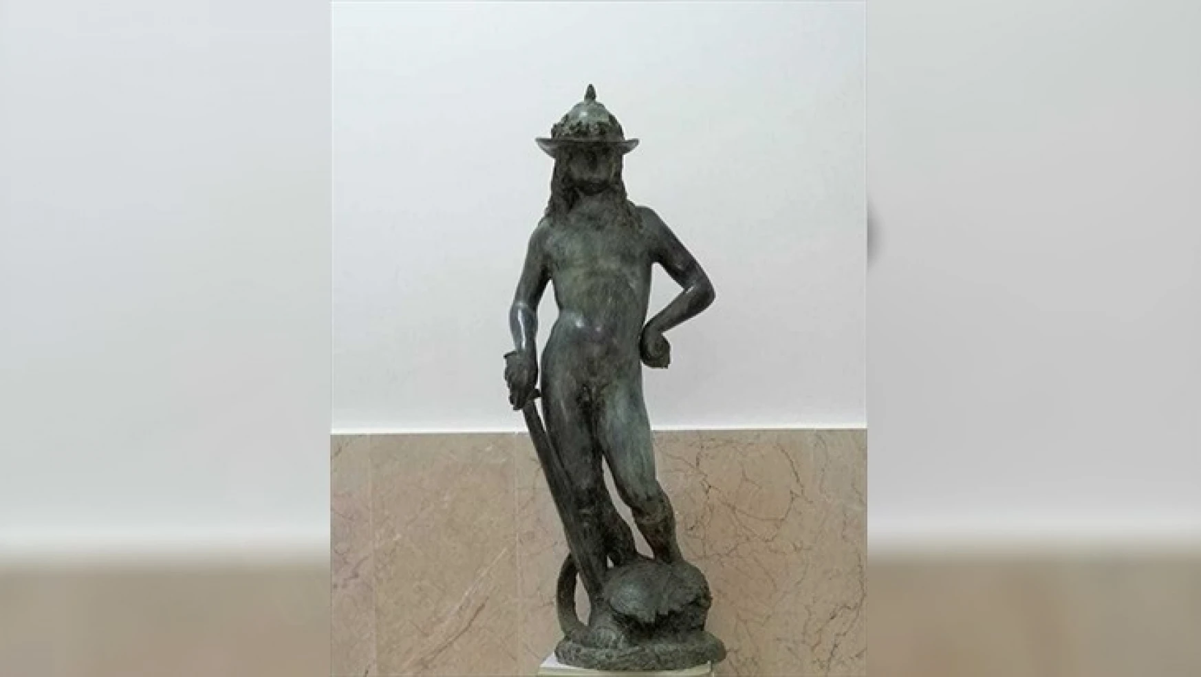 Tarihi eser kaçakçılığı, bronz heykel bulundu