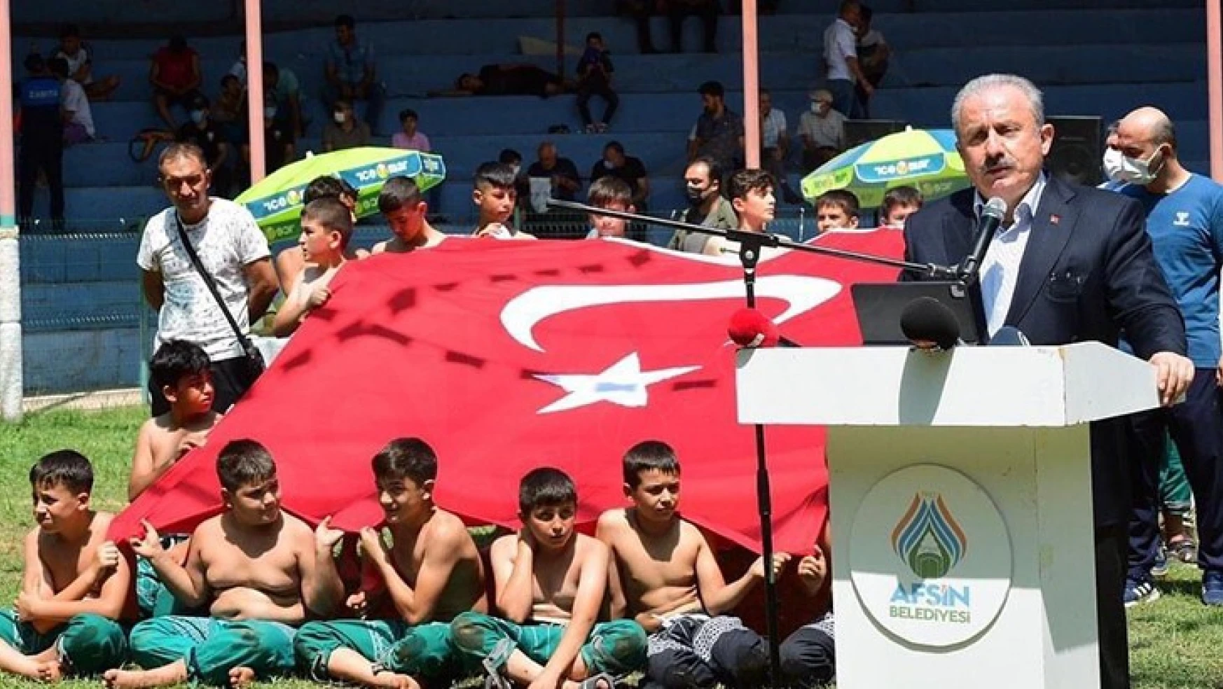 TBMM Başkanı Şentop, Afşin Eshab-I Kehf Kültür ve Karakucak Gençler Türkiye Şampiyonası'na katıldı