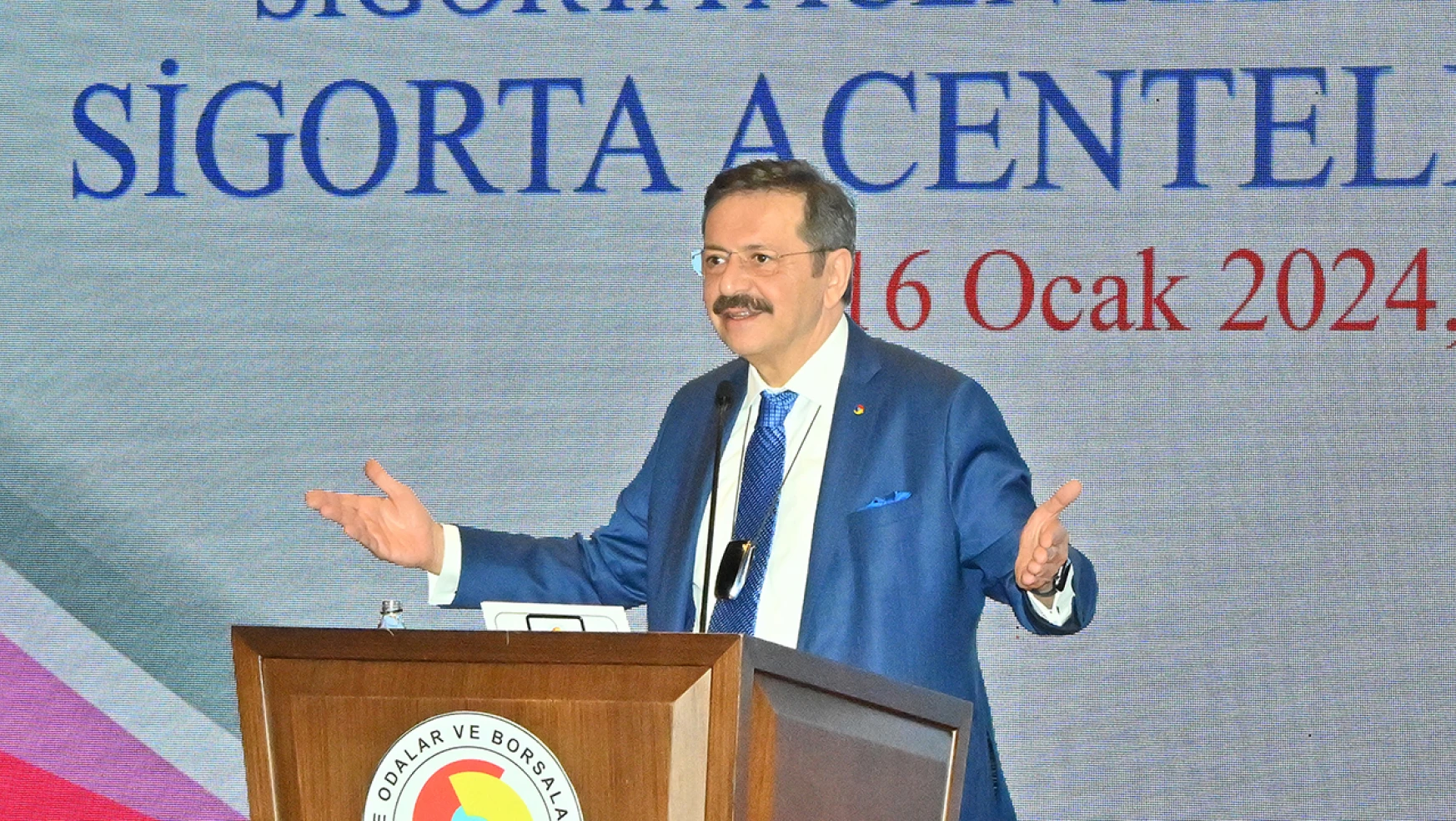 TOBB Başkanı Hisarcıklıoğlu, 'Sigorta lüks değil, zorunlu ihtiyaçtır'