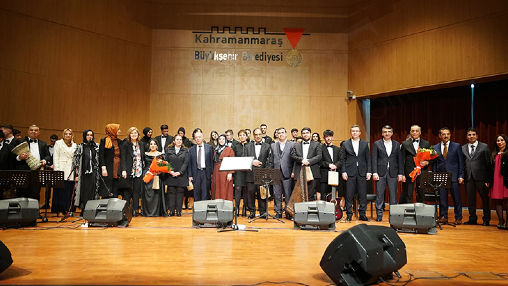 Türk Sanat Müziği konserine Kahramanmaraş'tan yoğun ilgi