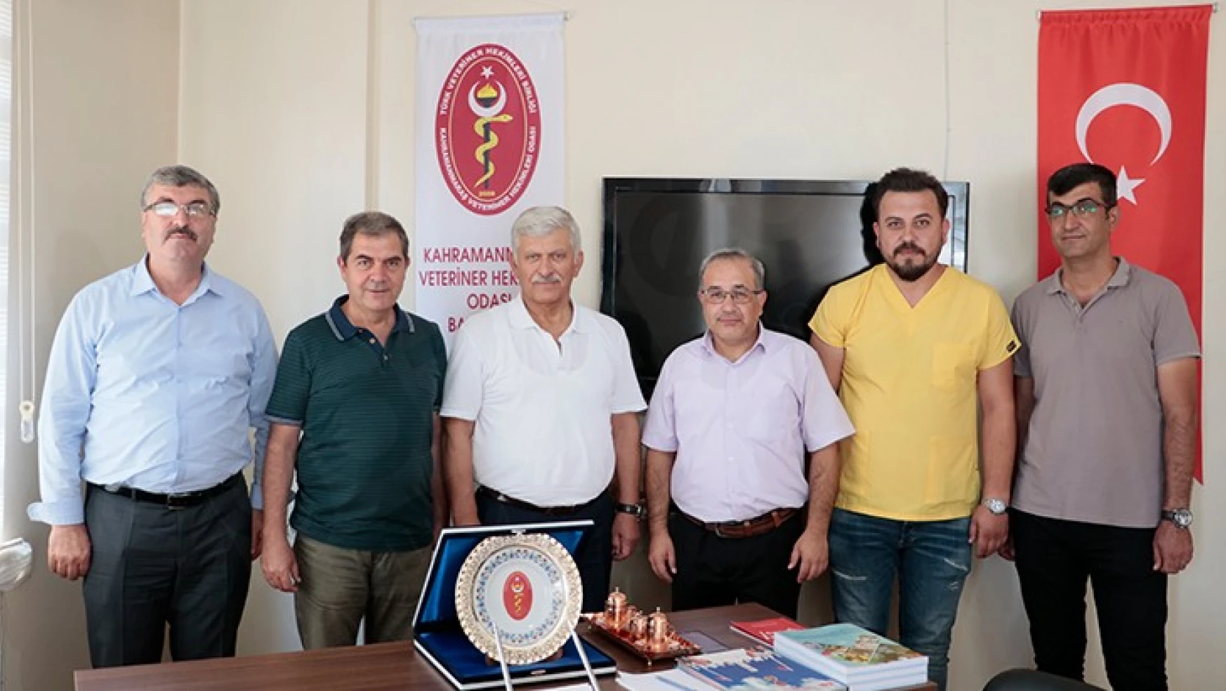 Türk Veteriner Hekimleri Birliği Merkez Konseyi Başkanı Eroğlu, Kahramanmraş'ta