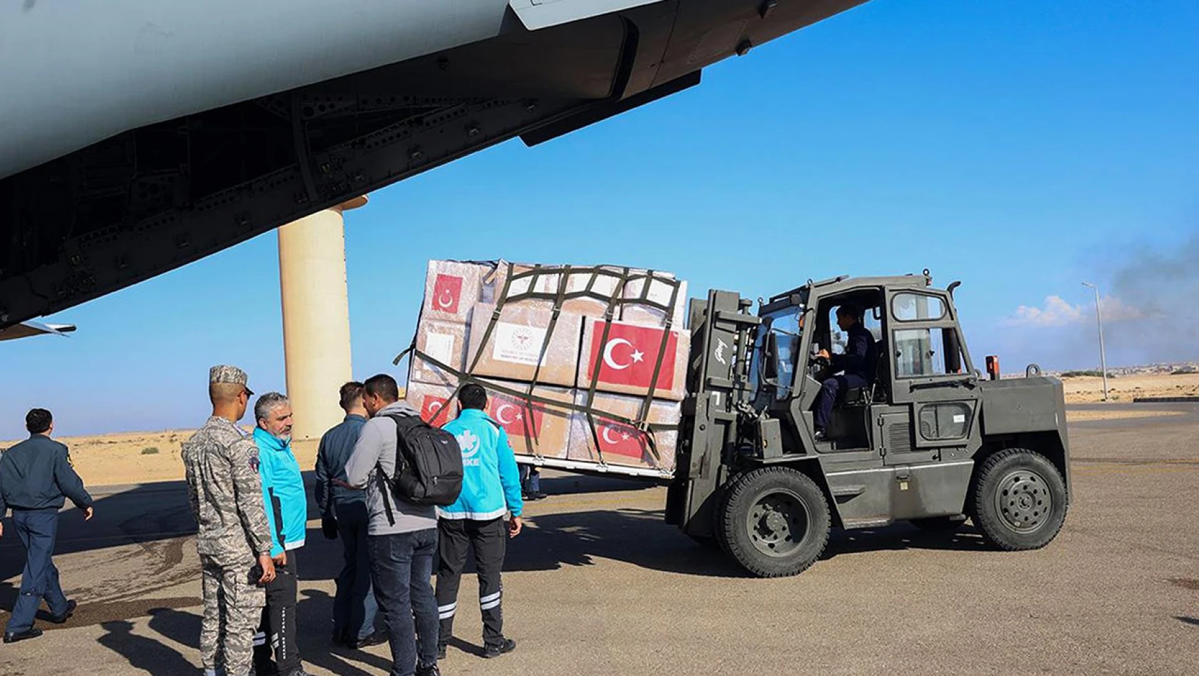 Türkiye, Gazze'ye yardım desteğini sürdürüyor