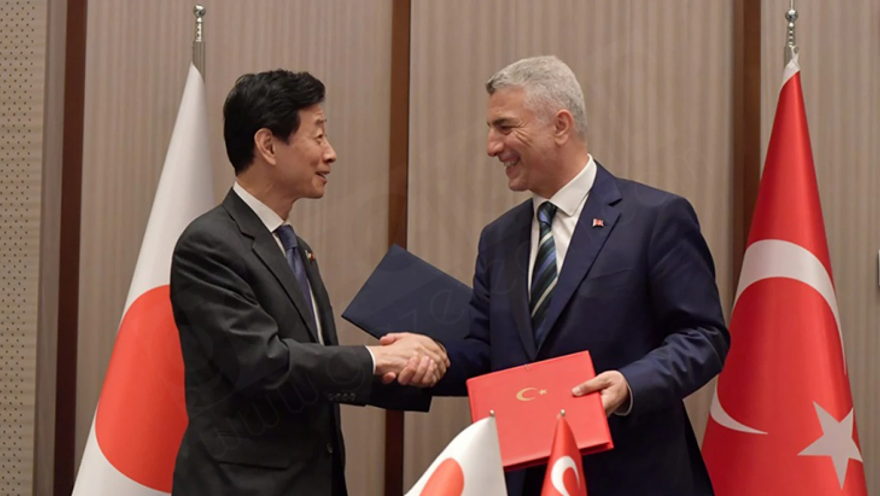 Türkiye ile Japonya, ortak bildiri imzalandı