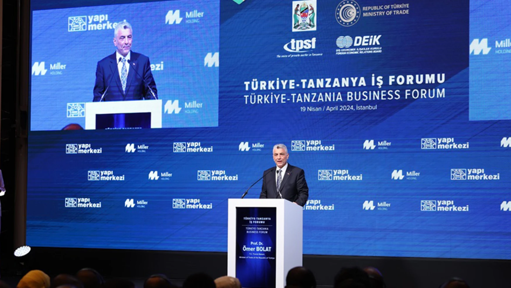 Türkiye Tanzanya İş Forumu'nda iş dünyası buluştu