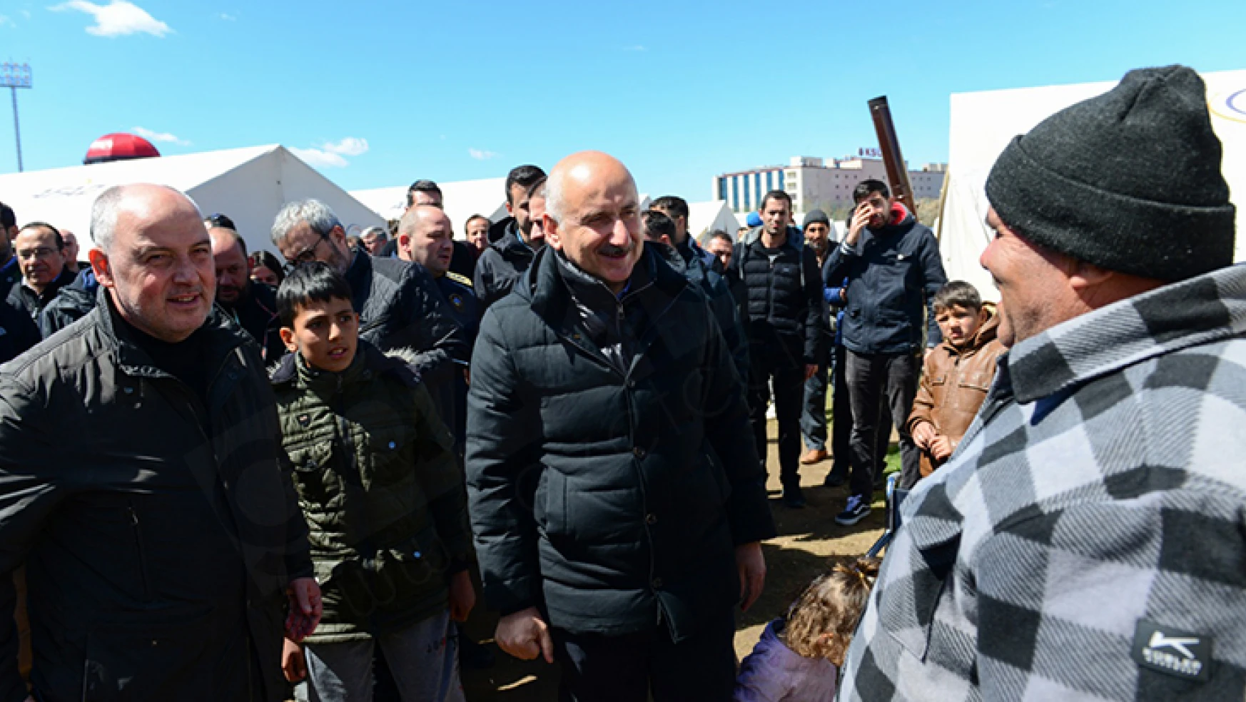Ulaştırma ve Altyapı Bakanı Karaismailoğlu, Kahramanmaraş'ta