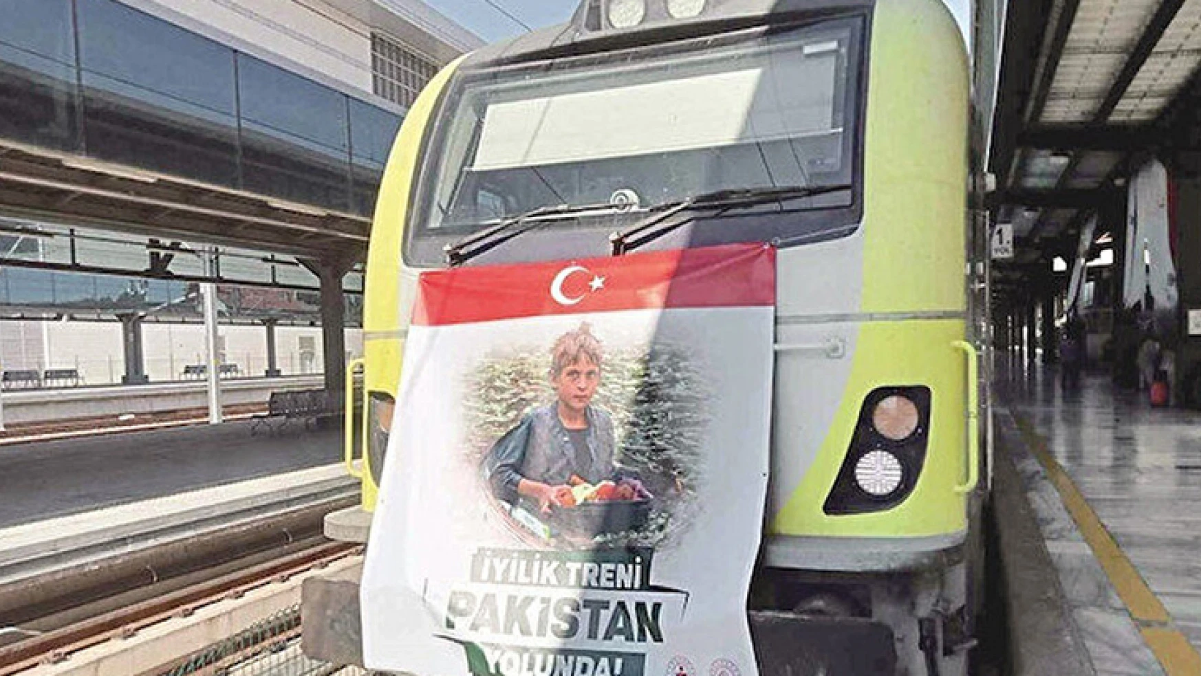 Yardıma koşan ilk ülke Türkiye oldu, iyilik treni yola çıktı