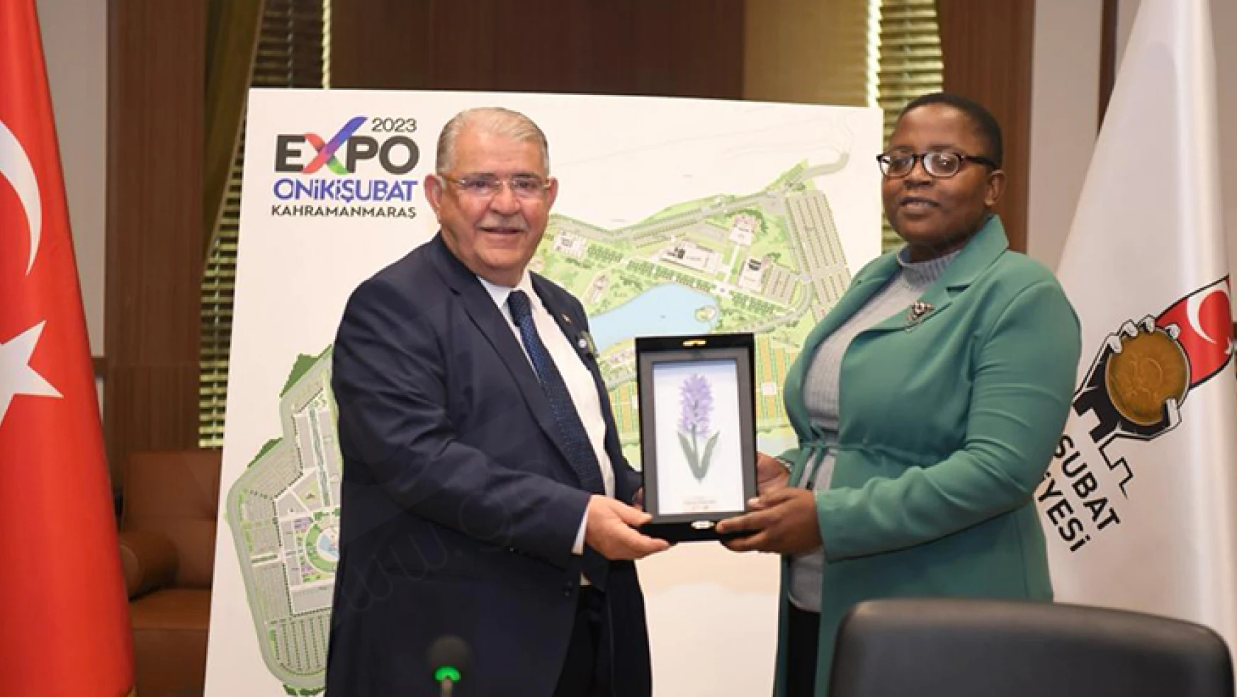 Zimbabve Cumhuriyeti'nden EXPO 2023 için Kahramanmaraş'a ziyareti