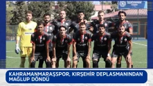 Kahramanmaraşspor, Kırşehir deplasmanından mağlup döndü