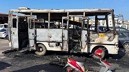 İzmir'de yanan midibüsteki 16 yaşındaki çocuk öldü