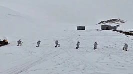 MSB'den kış tatbikatı paylaşımı