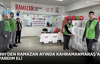 İHH'den ramazan ayında Kahramanmaraş'a yardım eli