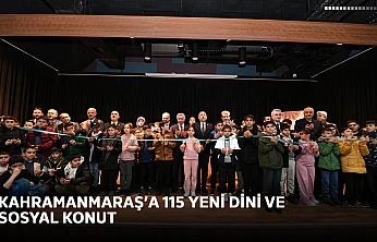 Kahramanmaraş'a 115 yeni dini ve sosyal konut