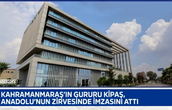 Kahramanmaraş'ın gururu Kipaş, Anadolu'nun Zirvesinde imzasını attı