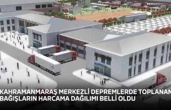 Kahramanmaraş merkezli depremlerde toplanan bağışların harcama dağılımı belli oldu