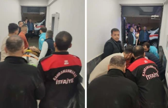 Kahramanmaraş'ta asansör 6'ncı kattan eksi 3'e çakıldı