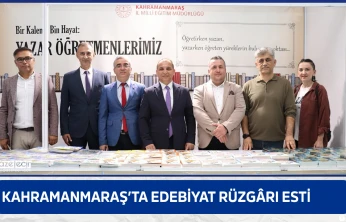 Kahramanmaraş'ta edebiyat rüzgârı esti